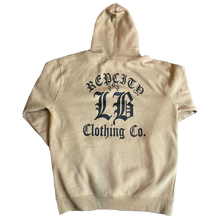 Load image into Gallery viewer, Tan Old English Hoodie Pullover
