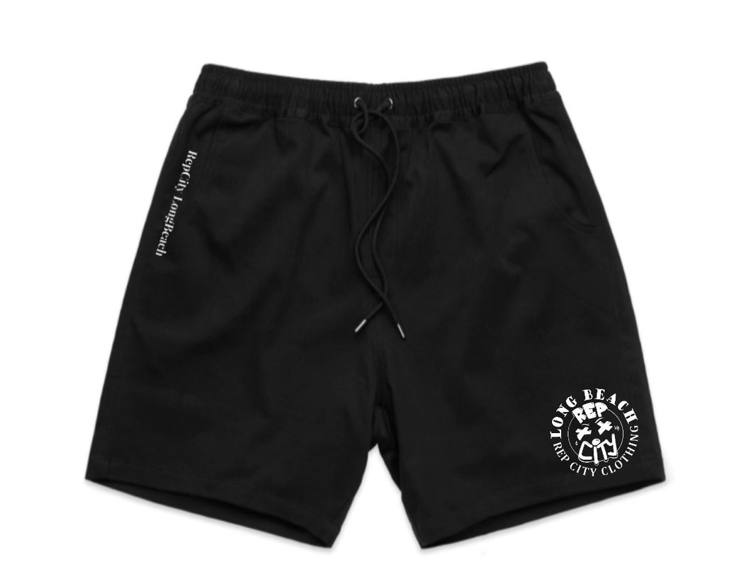 Black Beach Shorts